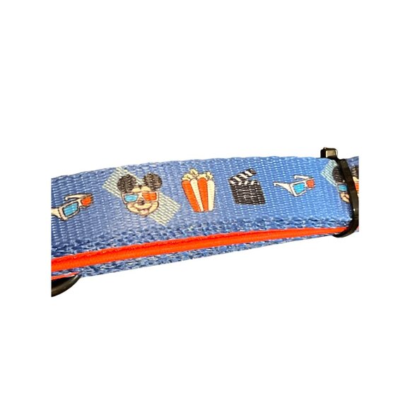 Disney Sassy Woof Dog Leash Harness Set Blue Red Mickey Mouse Popcorn Sz XL NWT - Picture 6 of 6